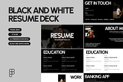 FIGMA - Resume Presentation, a Presentation Template by bonjourdsgnco (Thumbnail 1 of 5)