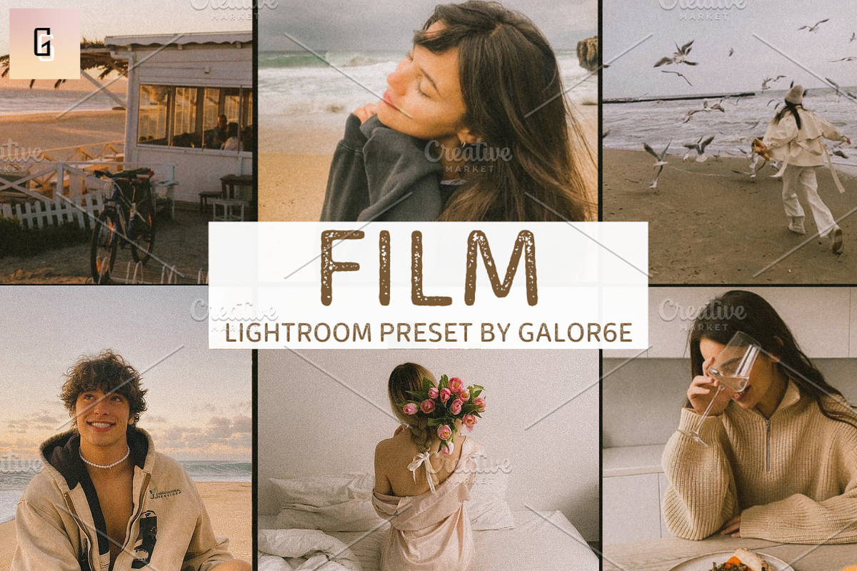 Lightroom Preset FILM by GALOR6E, a Layer Style Add-On by GALOR6E PRESETS (Photo 1 of 2)