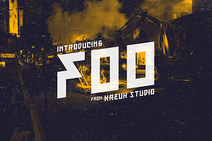 Foo Display Font