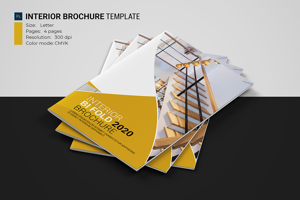 Interior Brochure Template, a Brochure Template by crazyOWL (Photo 1 of 3)