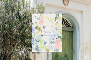 Hand-Painted Spring Floral Meadow, a Decorative Illustration by Lana Elanor (Thumbnail 9 of 16)