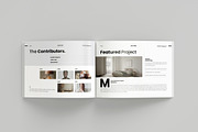 Interior Design Magazine Landscape, a Magazine Template by Spark_Creative (Thumbnail 3 of 13)