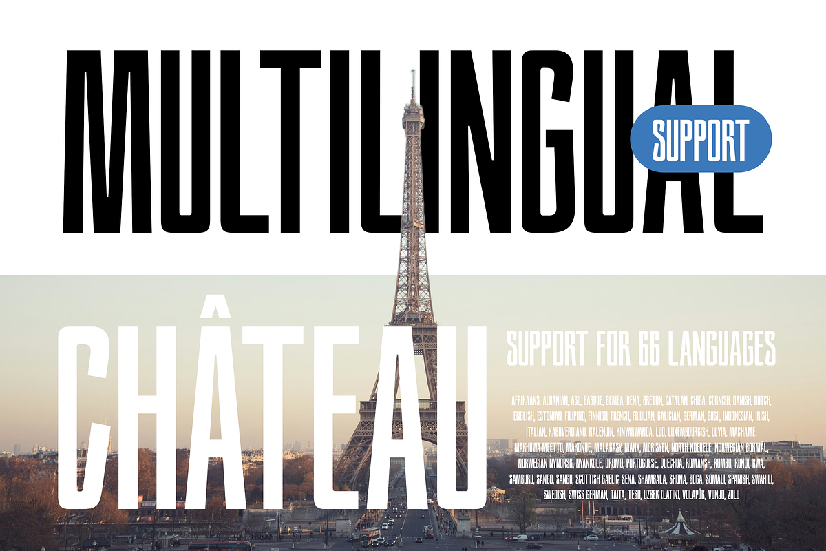 Hoskin - Condensed Sans Serif Fonts, a Sans Serif Font by Surplus Type Co (Photo 3 of 9)