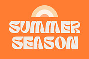 Quiny Groovy Font, a Serif Font by Rasgood (Thumbnail 2 of 7)