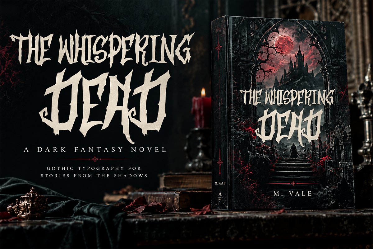 Death Curse - Gothic Horror Font, a Blackletter Font by agnyhasyastudio (Photo 8 of 17)