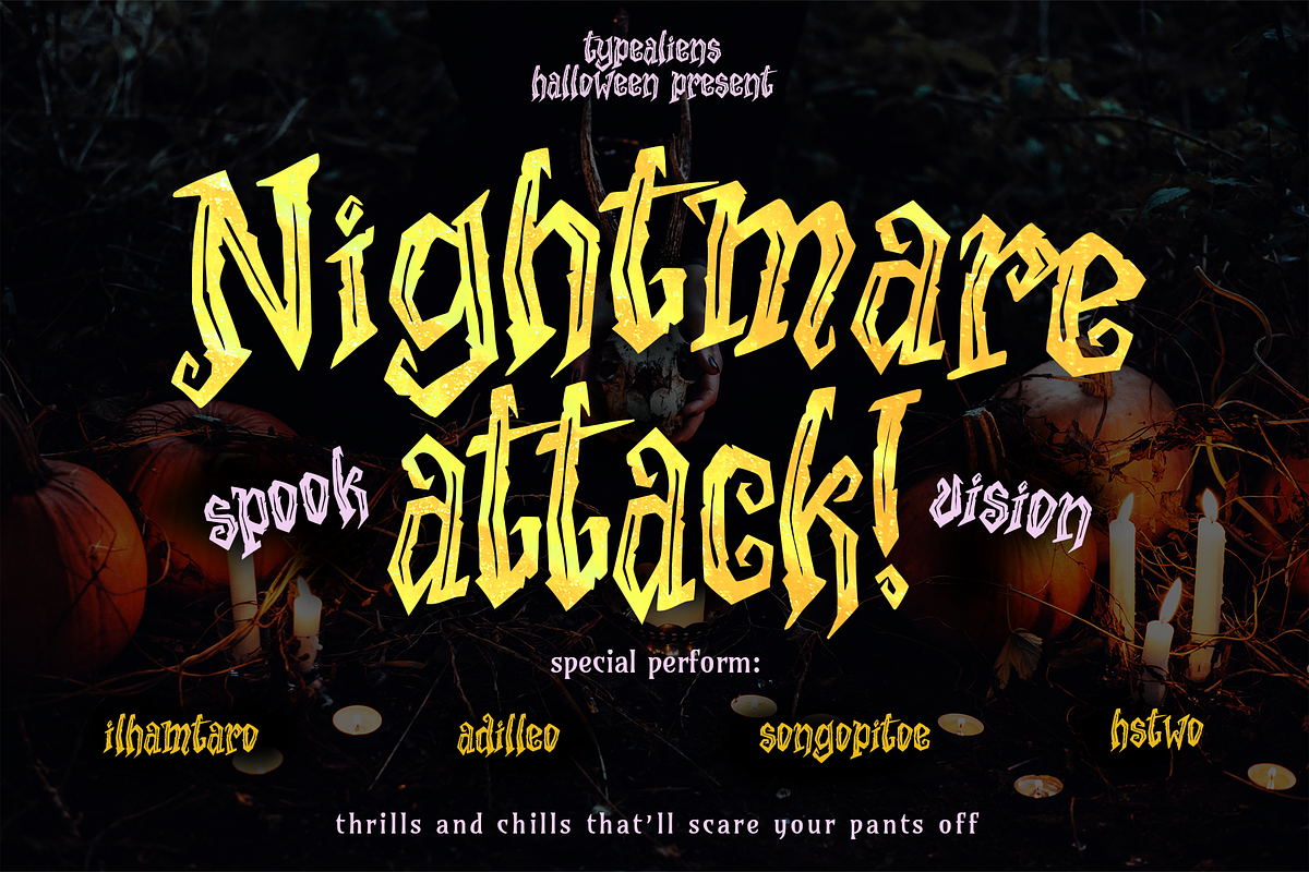 Hellscourt, a Font by ilhamtaro (Photo 4 of 10)