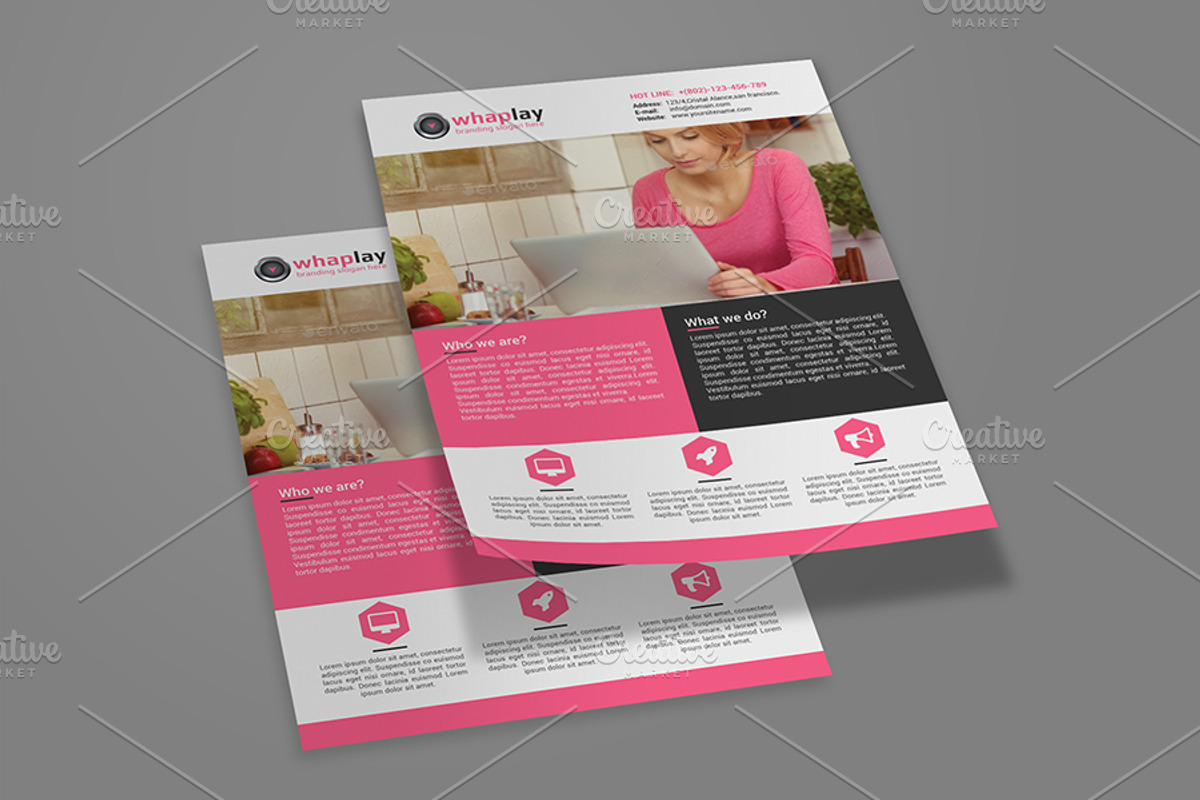 Corporate Flyer- MS word, a Flyer Template by Cristal Pioneer (Photo 13 of 17)