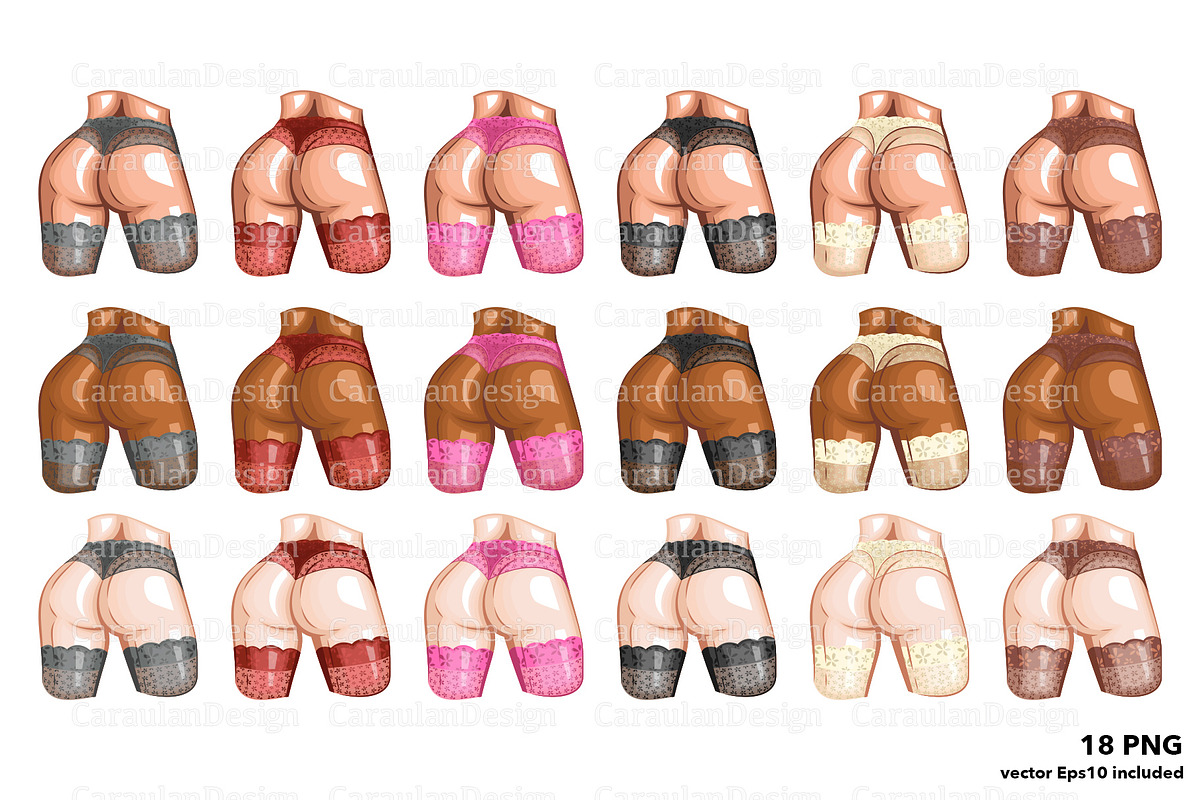 Elegant Female Body Illustrations, a Person Illustration by Serghei Caraulan (Photo 12 of 15)