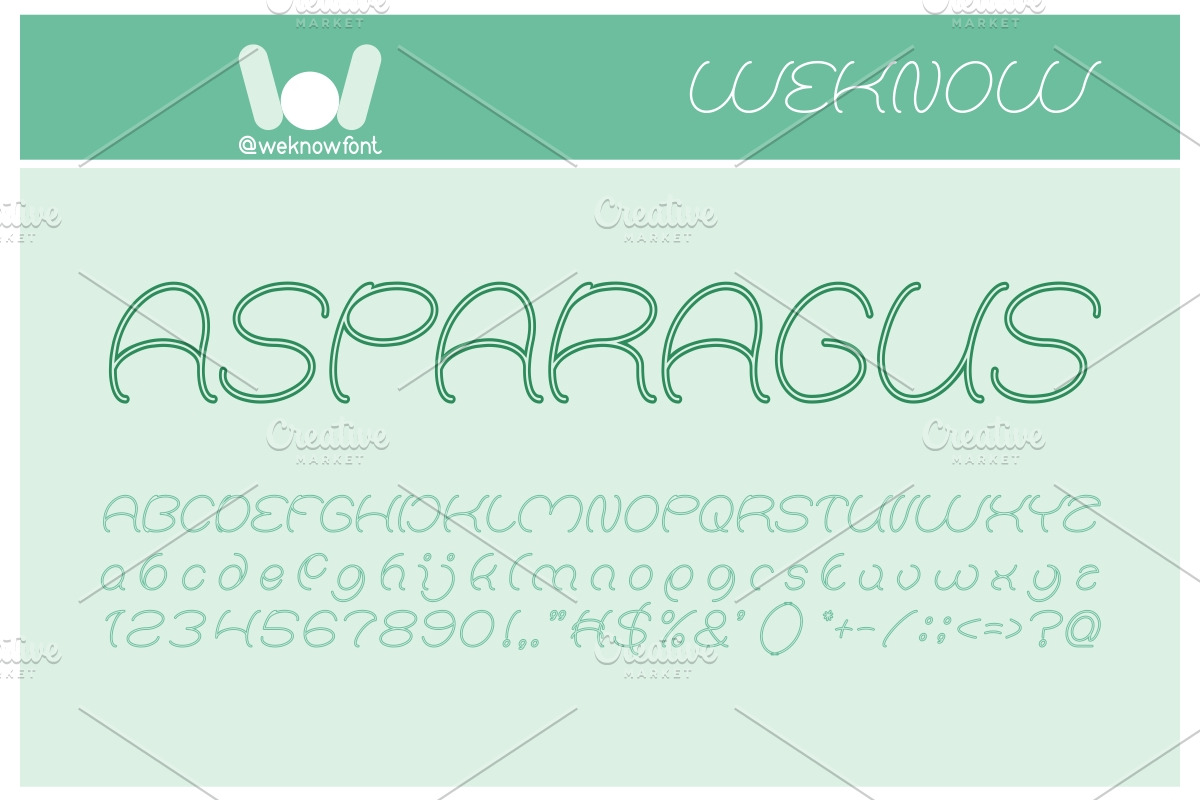 natalie font, a Font by weknow (Photo 1 of 5)