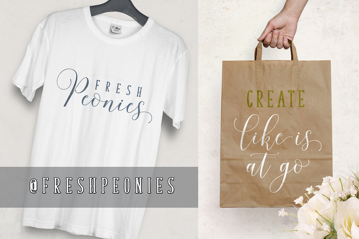 New Pamithais Script, a Script Font by Barland Design (Photo 5 of 10)