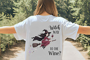 Witch Way to the Wine SVG, an Illustration by CrexoraLab (Thumbnail 3 of 4)