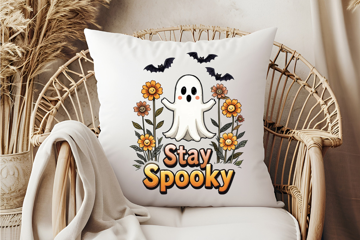Halloween stay spooky PNG, an Illustration by DreamCafeArt (Photo 4 of 7)