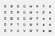 Flip - Square font, a Sans Serif Font by SelfBuild Type (Thumbnail 8 of 12)