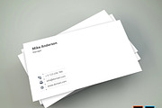 Minimal Business Card, a Business Card Template by designSultan (Thumbnail 3 of 3)