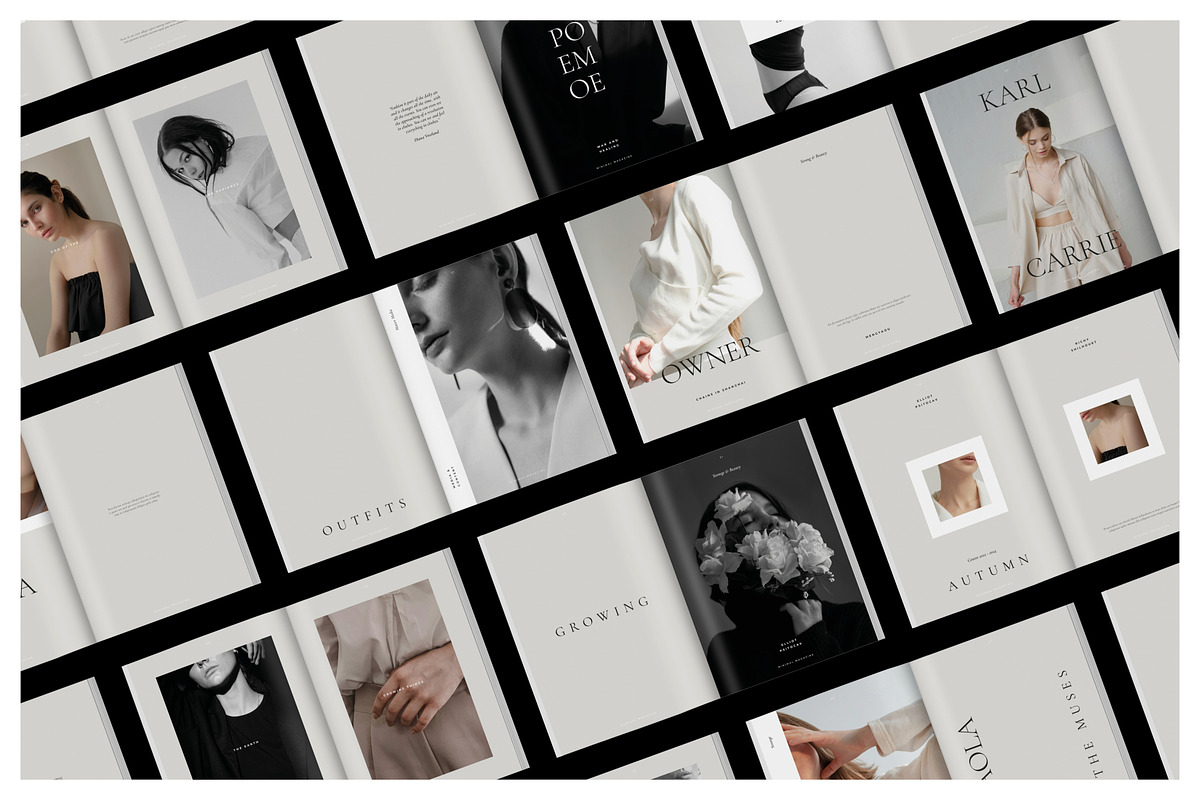 ALEXIS Editorial Lookbook, a Magazine Template by Arif Tri Ananta (Photo 1 of 14)