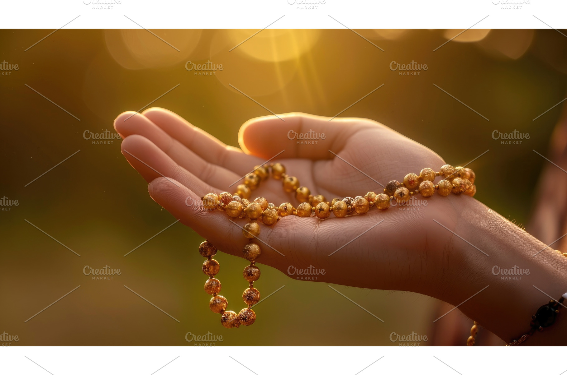 Hands Clasping a Rosary, a Person Photo by piter.goskov