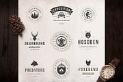280 Outdoor logos and badges, a Branding & Logo Template by Vasya Kobelev (Thumbnail 45 of 83)