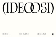 Adeoosa – Gothic Serif Display