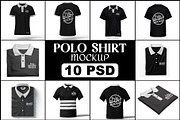 Polo T-Shirt Mockup, a Shirt Mockup by mockupbuys (Thumbnail 1 of 12)