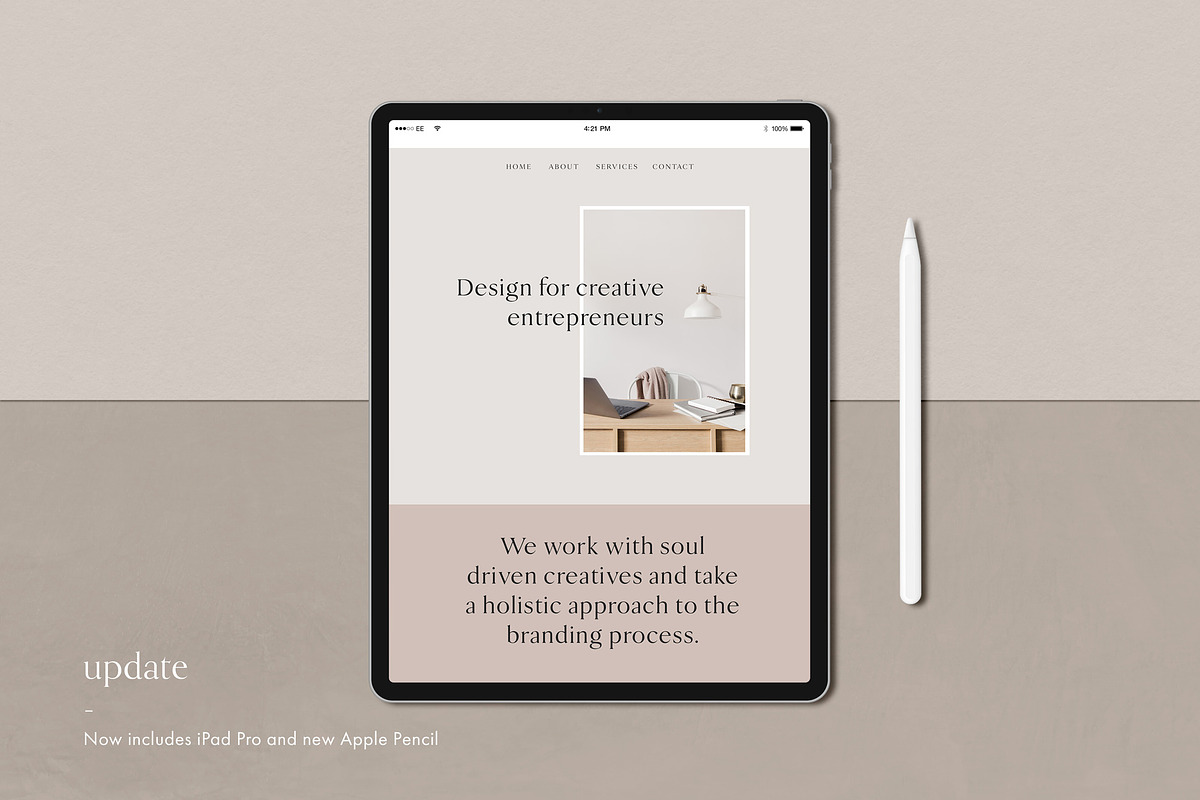 Ida - iPad Mockup Scene Creator, an iPad Mockup by Moyo Studio (Photo 2 of 16)