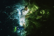 Fracture Photoshop Action preview 5