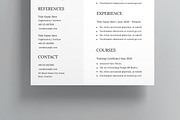 Cat Resume Template, a Resume Template by MightyDesign (Thumbnail 5 of 8)