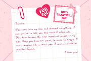 Love You Honey - Valentine Duo Font, a Handwritten Font by Brown Cupple (Thumbnail 5 of 13)