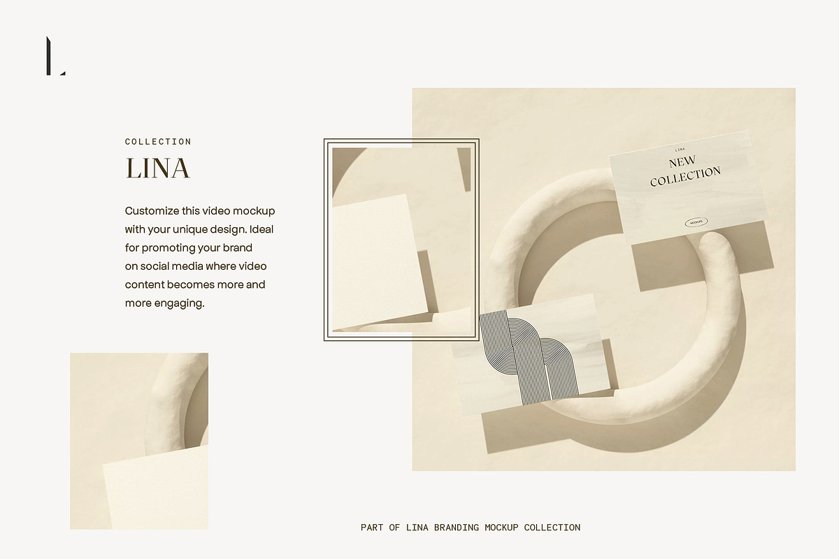 Lina Business Cards Video Mockup, a Product Mockup by LINII (Photo 2 of 4)