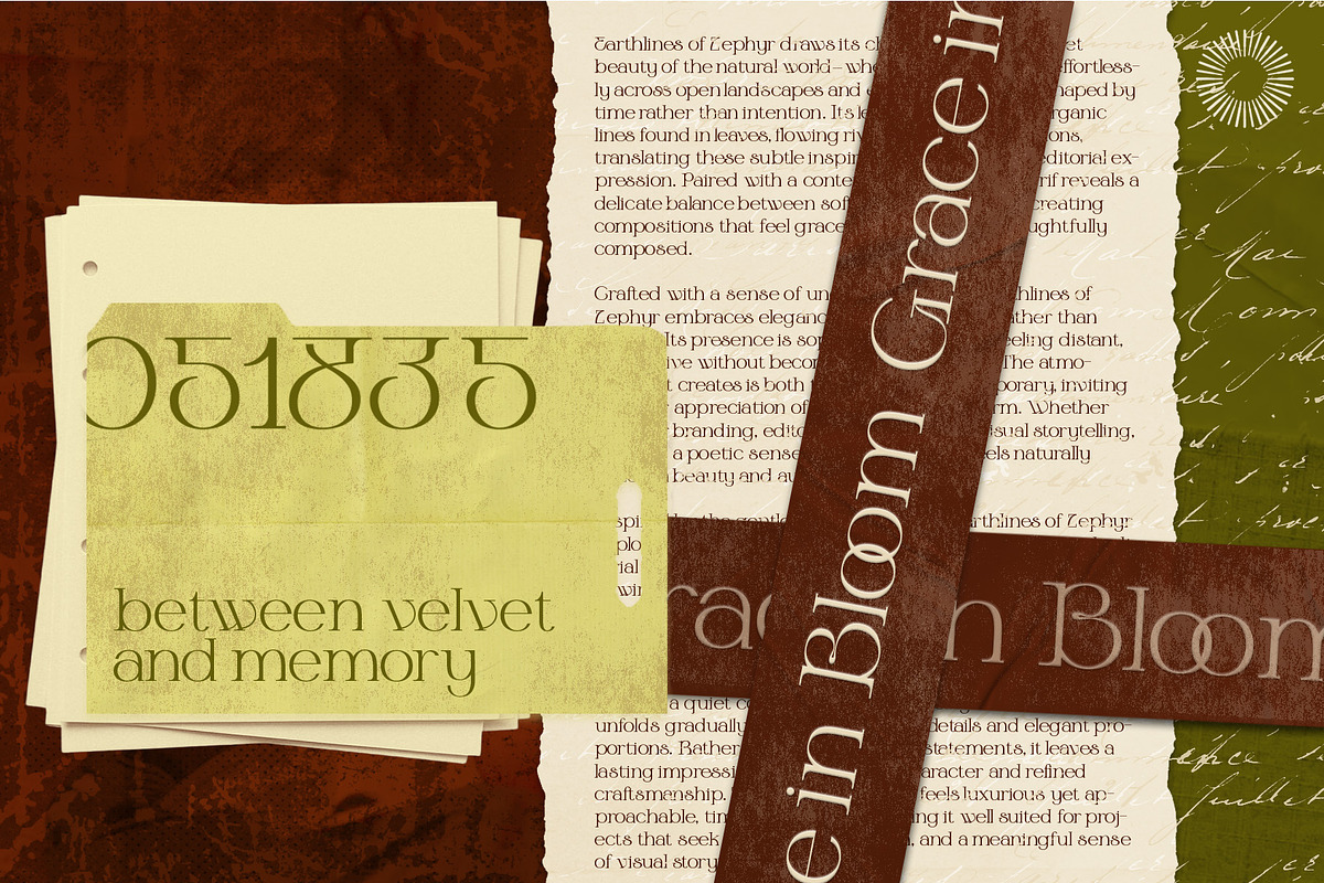 Earthlines - Organic Serif & Sans, a Serif Font by Setara Langit CreativeStd (Photo 9 of 13)