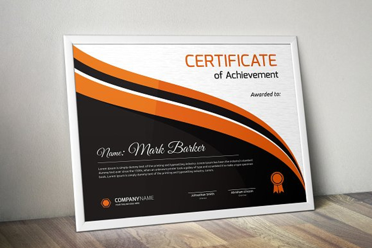 Ultimate Certificate Bundle, a Stationery Template by Curve Design (Photo 60 of 83)