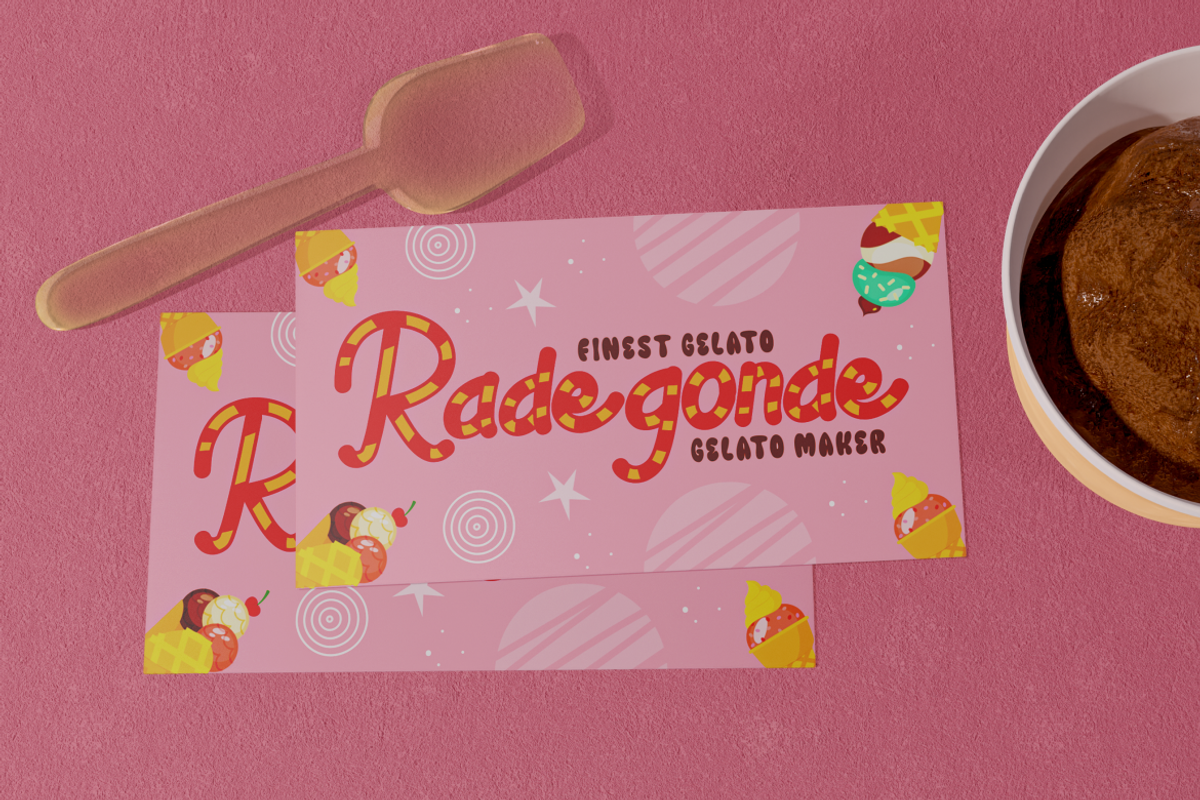 Coral Cascade - Display Font, a Font by PutraCetol Studio (Photo 9 of 11)