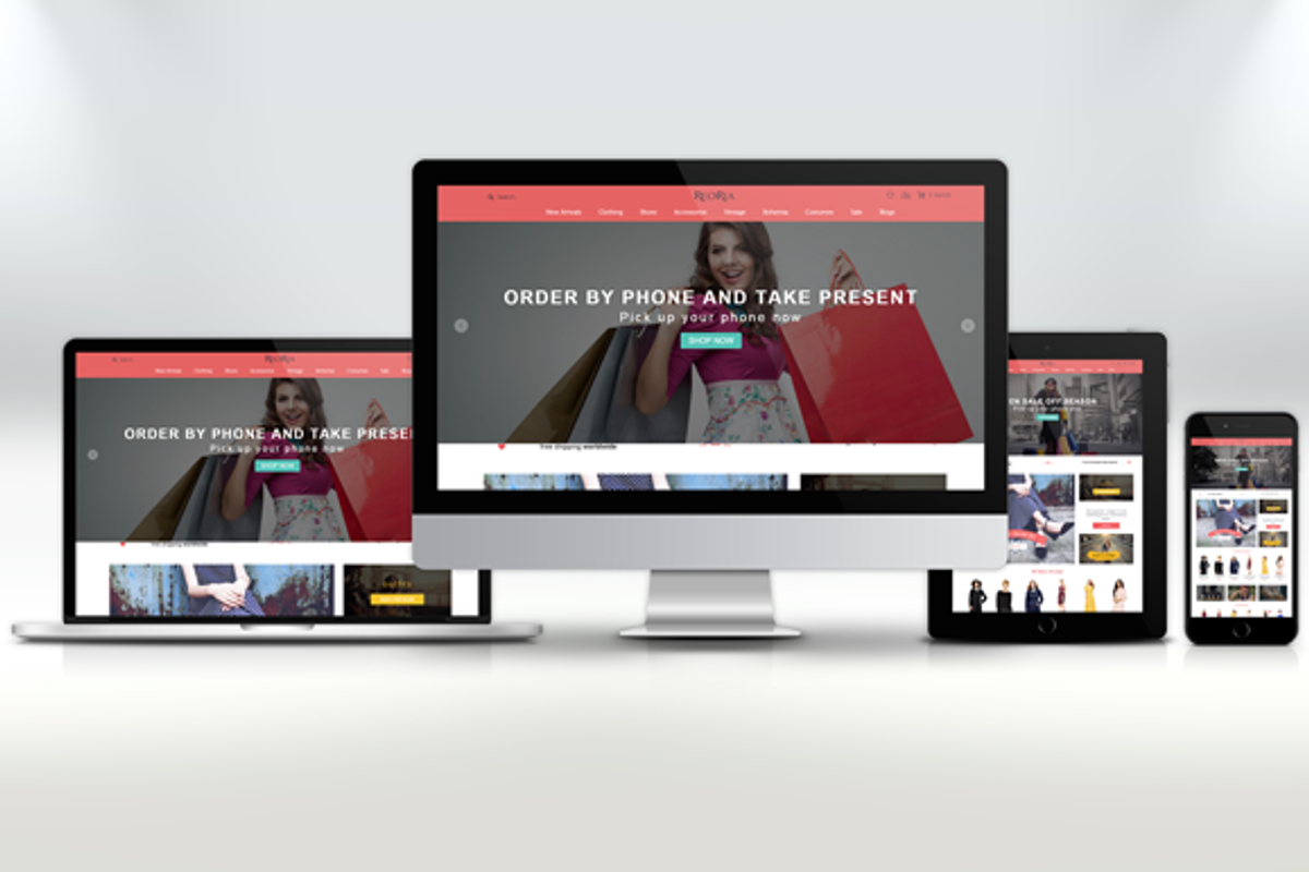 Reoria - Responsive Magento Theme, a Websites & App Template by Cmsideas (Photo 2 of 2)