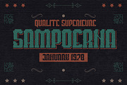 Kaishiva Display Font, a Script Font by IHDSTD (Thumbnail 5 of 9)