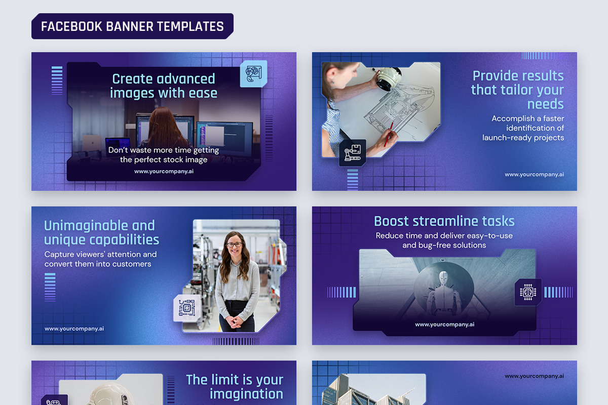Artificial Intelligence Kit, a Social Media Template by Brandify Studio (Photo 5 of 7)