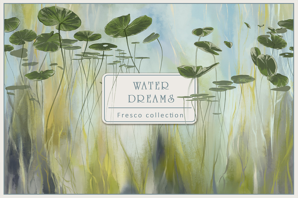 Fresco collection Water Dreams, a Wallpaper Graphic by Natalia0307 (Photo 1 of 14)