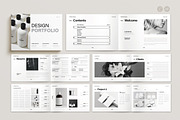 Design Portfolio and Resume Template, a Brochure Template by ArtisanaAura (Thumbnail 1 of 12)