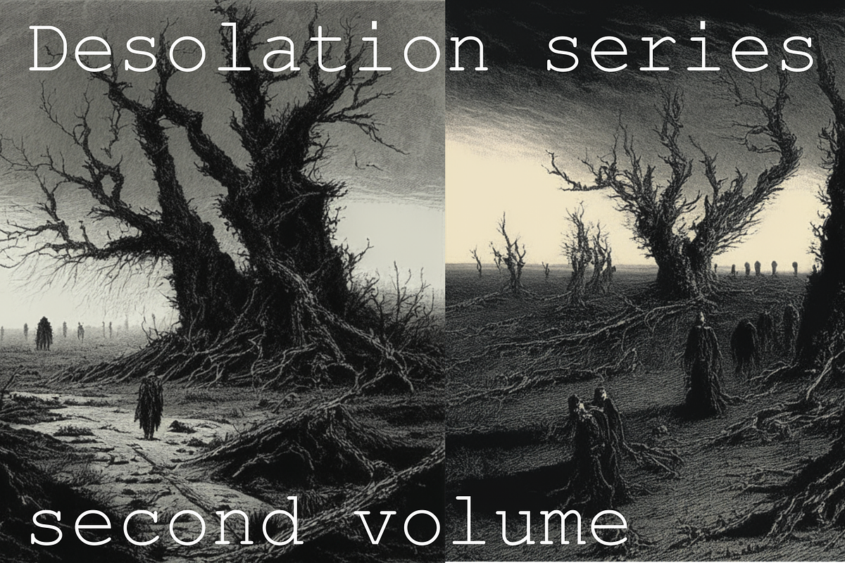 Desolation Series VOL2, a Wallpaper Graphic by Intellecta Design