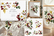 BUNDLE Watercolor Fruit and Flora, a Decorative Illustration by ThaismotaCreativeCo (Thumbnail 13 of 14)
