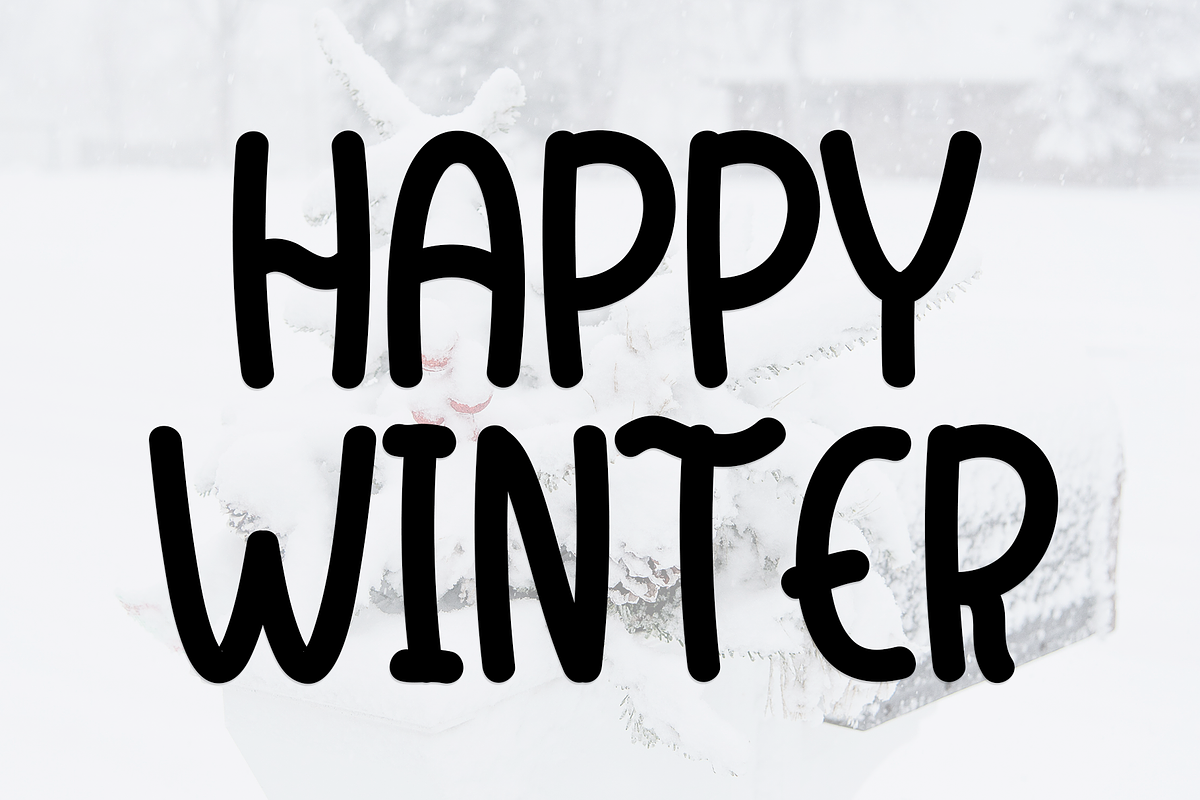 Magic Snowman, a Serif Font by InermediaSTUDIO (Photo 6 of 8)