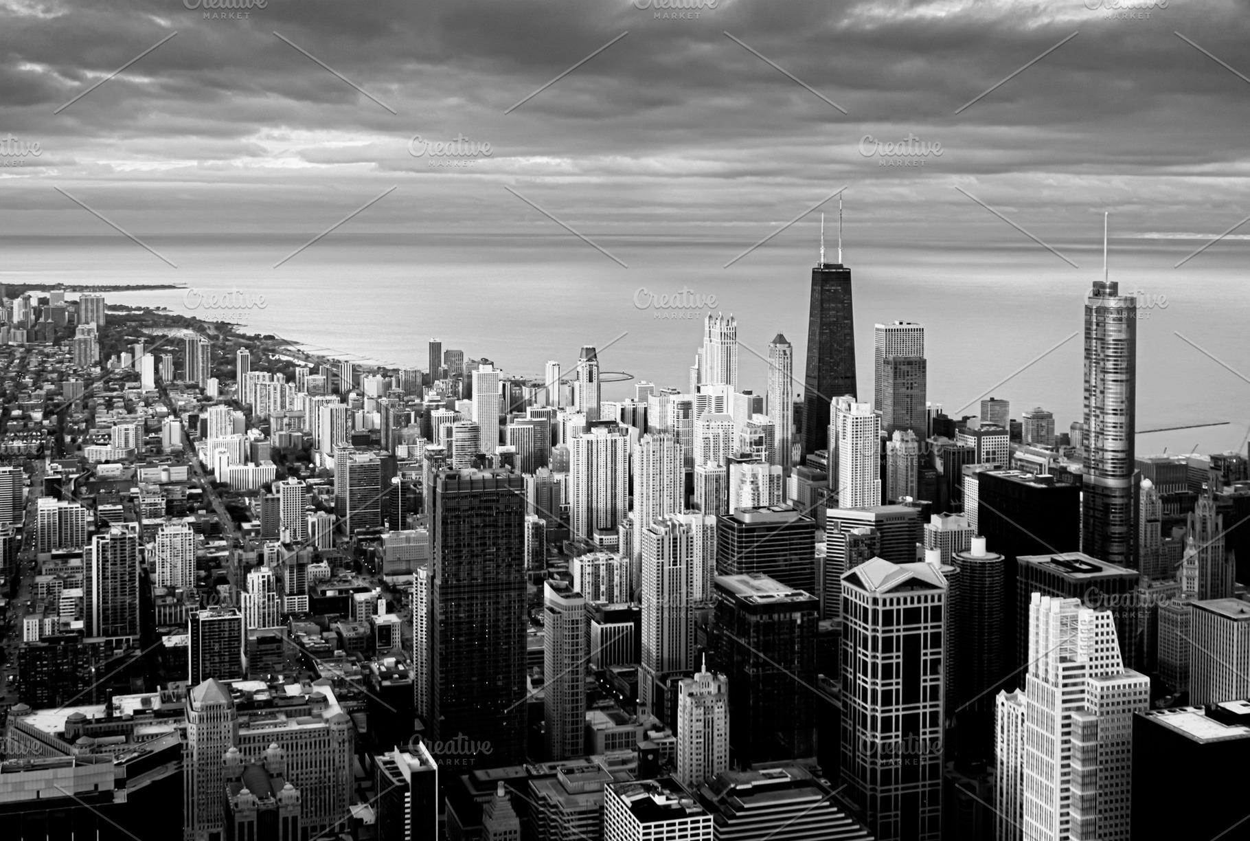 Chicago in Black and white, an Architecture Photo by rarrarorro