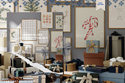 Christmas Frame Mockup Gallery Wall, a Household Mockup by Stykke Studio (Thumbnail 3 of 7)