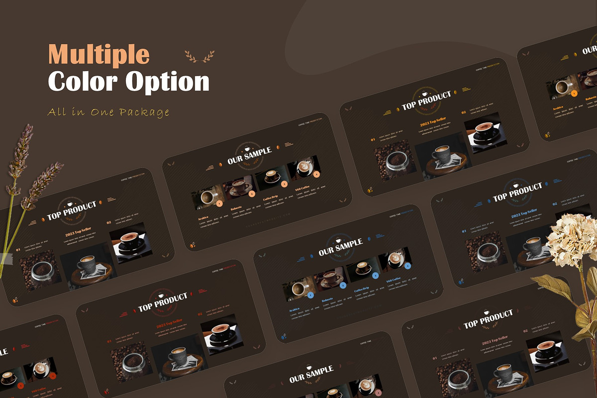 Coffee Taste Powerpoint, a Presentation Template by NecrolitSlide (Photo 10 of 10)