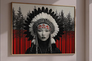 Native American Spirit Wall Art Set, an Illustration by PrintablesByFranklyn (Thumbnail 8 of 8)