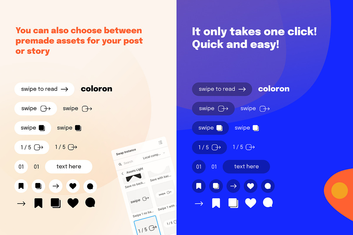 168 Creative Instagram Templates, a Social Media Template by Vladislav Muslakov (Photo 7 of 20)