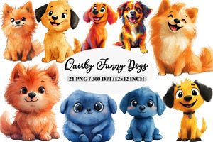 Funny Dogs Sublimation Bundle, an Illustration by Daily.Designs