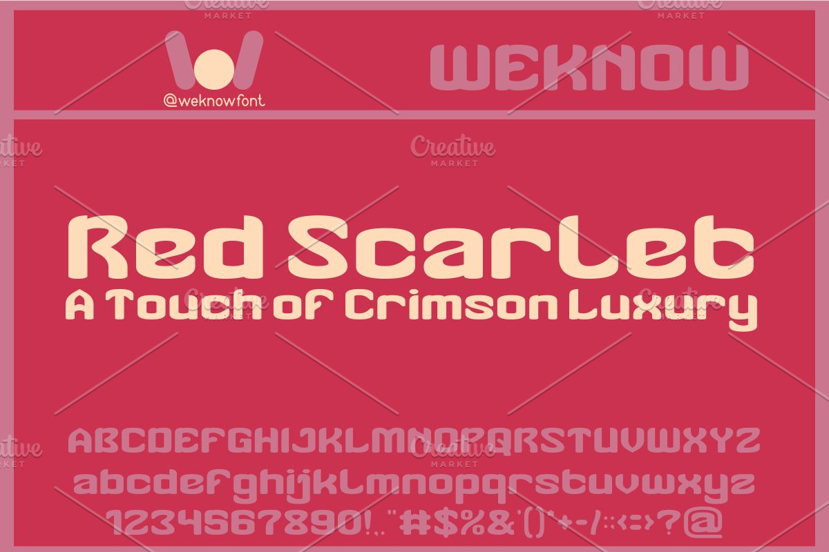 Phenomena font, a Font by weknow (Photo 4 of 8)