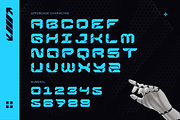 Nexokora Techno - Logo Font, a Sans Serif Font by Nirmana Visual (Thumbnail 3 of 8)
