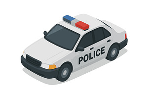 Isometric Vector Illustration of, a Transportation Illustration by AlexArt