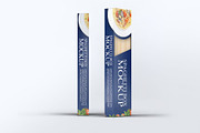 Spaghetti Box Mock-up, a Product Mockup by DesignRushMarket (Thumbnail 4 of 6)