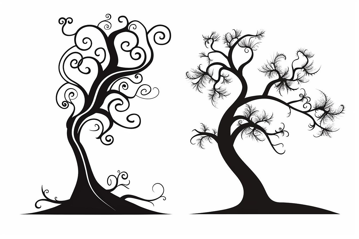 This Tree Laser Cut Bundle, a Graphic by BIPLOB EXPERT (Photo 2 of 10)